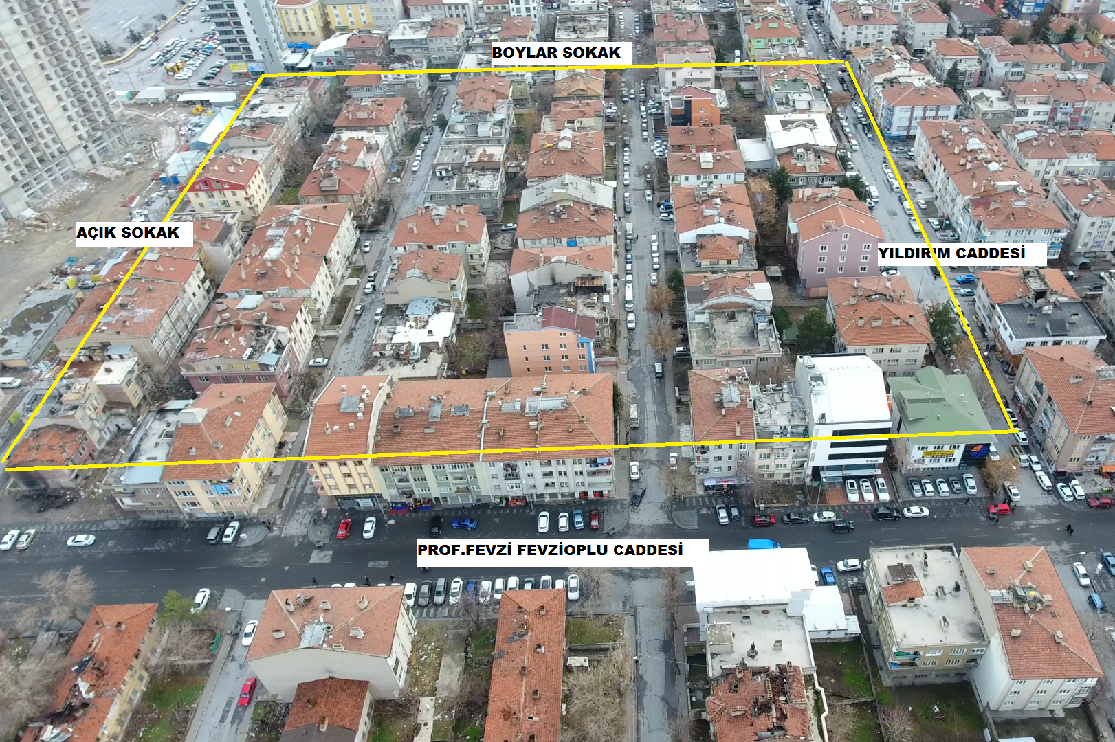 kentsel donusum projesi kapsaminda 86 binanin yikilmasi isi ihalesi